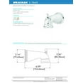 thumbnail image 3 of Speakman Alexandria Diverter Tub Spout, Brushed Nickel, 3 of 3