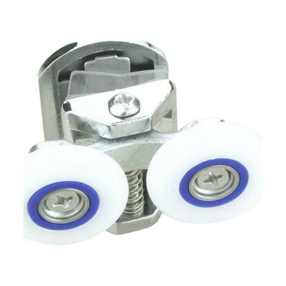 YSNOOWE 1 Pair ABS Plastic Alloy Shower Door Roller Wheels for Bathroom Use Shower Enclosures