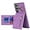 Purple, variant on Stylish Creative Finger Ring Leather Phone Case for Samsung Galaxy S21 S20 Ultra Plus FE Lite Classic Wallet Design Card Slots Function Shockproof Protector Shell(Pink,S21 FE)