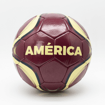 Icon Sports Club America 100th Anniversary Soccer Ball, Size 5, Maroon/Yellow