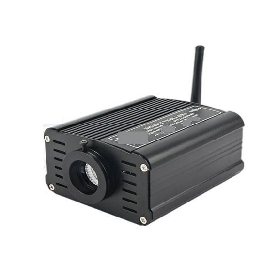 Fiber Optic Ceiling Lights, APP Music Control 16W RGBW Remote, LED Plastic Cable Starry Lighting