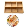 thumbnail image 2 of Rongfmy Serving Platters Compartments Party 22x33CM, 2 of 9