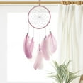 thumbnail image 4 of Handmade Dream Pendant Wall Decor Crystal Stone Boho Bedroom Wedding Decoration Craft Gift With Moon Sun Star, 4 of 4