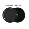 thumbnail image 6 of FOAUUH 4PCS Bling Car Coasters, Universal Vehicle Bling Car Accessories -2.75 inch Silicone Anti Slip Crystal Rhinestone Cup Holder Coasters for Car (Black), 6 of 6