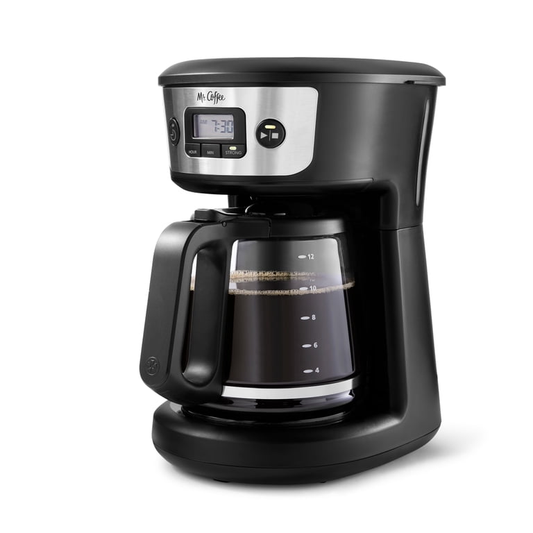 Mr. Coffee 12-Cup Drip Pot Programmable Coffee Maker with Auto