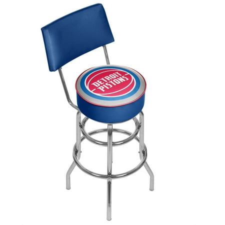 Detroit Pistons Nba Bar Stool - Trademark NBA Detroit Pistons 40