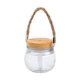 thumbnail image 1 of Amdohai 400mL Mason Jar Humidifier Glass Mist Humidifier With 7-Color Night Light, 1 of 9