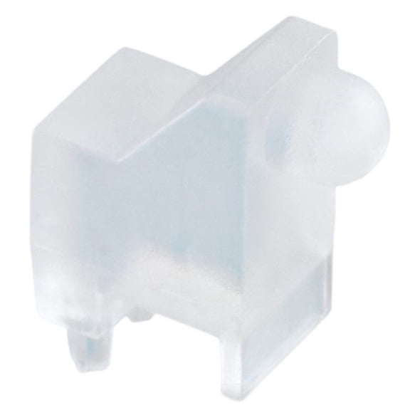 Pack of 8 SLP3-150-100-R Light Pipe Single Clear Rigid Board Mount, Press Fit, Right Angle