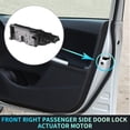 thumbnail image 2 of Motor del actuador de bloqueo de puerta eléctrica del lado del pasajero delantero para Mini Cooper 2011-2019 No.51217281934 Negro, 2 of 7