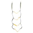 thumbnail image 1 of Boat Marine Rope Ladder Boarding Rope Ladder for Inflatable Boat Kayak Motorboat Canoeing Fluorescent Green 4 Stairs, 1 of 4
