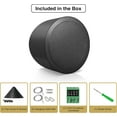 thumbnail image 6 of Sound Town 6.5" Weather-Resistant Pendant Speaker, 70V/100V/8-Ohm, Indoor/Outdoor Commercial Speaker for Home and Commercial Installation, Black (STPDS-65B), 6 of 7