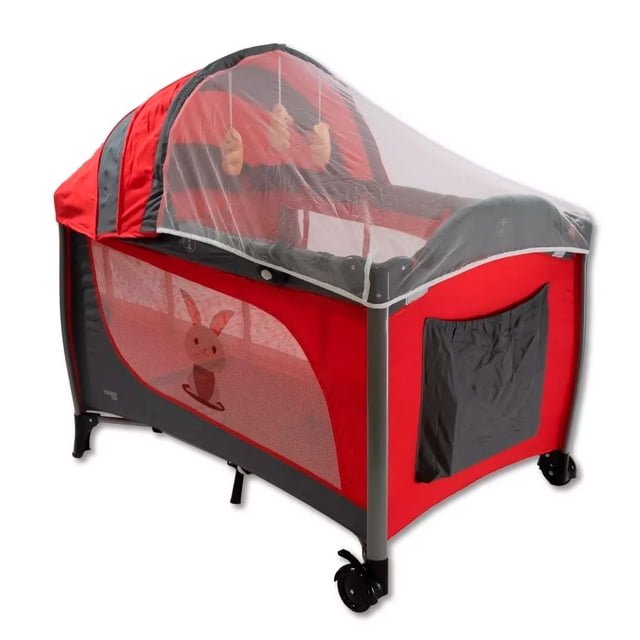 Cuna Corral Trendy Kids Roja