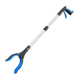 thumbnail image 1 of Recogedor De Basura Plegable Con Bastón Herramienta Belug, Azul y negro, 1 of 5