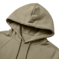 thumbnail image 5 of HappyYEE Men’s Fleece Hoodie Loose Drawstring Hooded Sweatshirt with Pockets Fall Long Sleeve Casual Pullover Tops S, 5 of 6