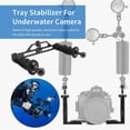 thumbnail image 4 of Dual Handles Aluminium Alloy Tray Stabilizer for Underwater Camera, 4 of 5