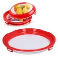 thumbnail image 1 of Foods Storage Container,  PP TPU Elastic Film Reusable Preservation Tray Space Saving Stackable  For Kitchen For Outdoor Camping, 1 of 8