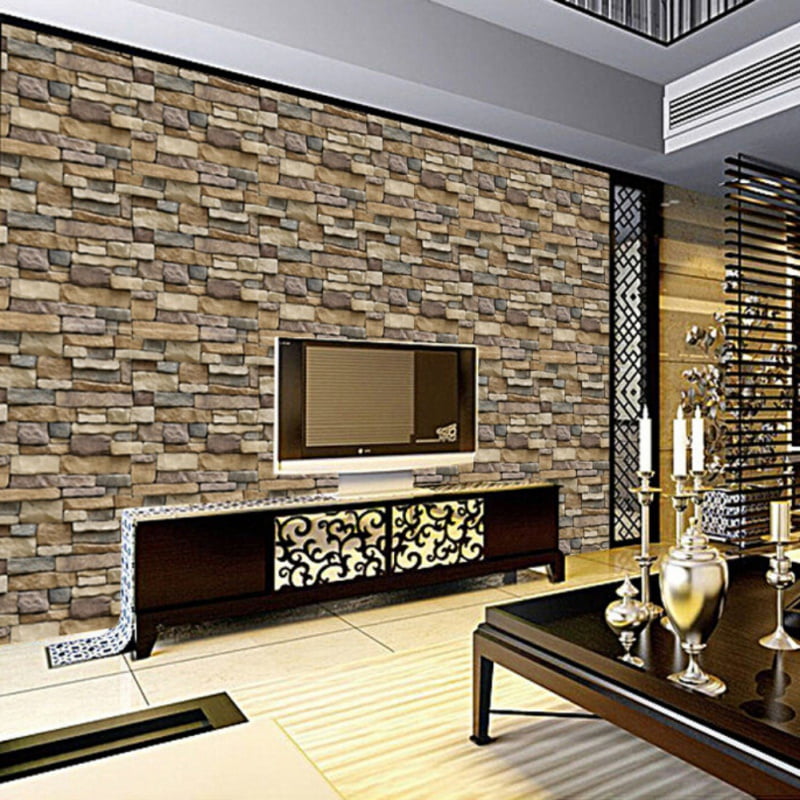 Details about / Creative Tree 3D Door Sticker Self-adhesive PVC Waterproof Wallpaper Decal Mural