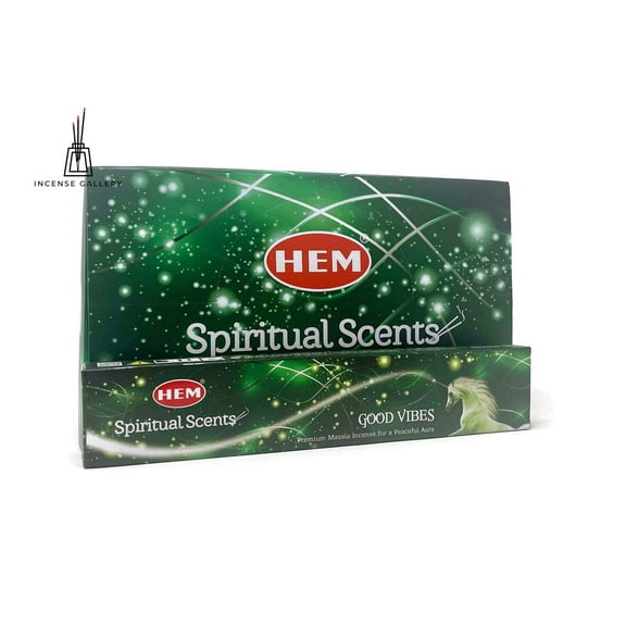 Spiritual Scents Good Vibes Masala Incense Sticks | Box of 12 Packs - 15 Grams Each