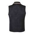 thumbnail image 4 of LEKWK Mens Victorian Vest Vintage Prince Costume Renaissance Gothic Gold Trim Chain Waistcoat Costume Cosplay Halloween Themed Party Fancy Dress, 4 of 9