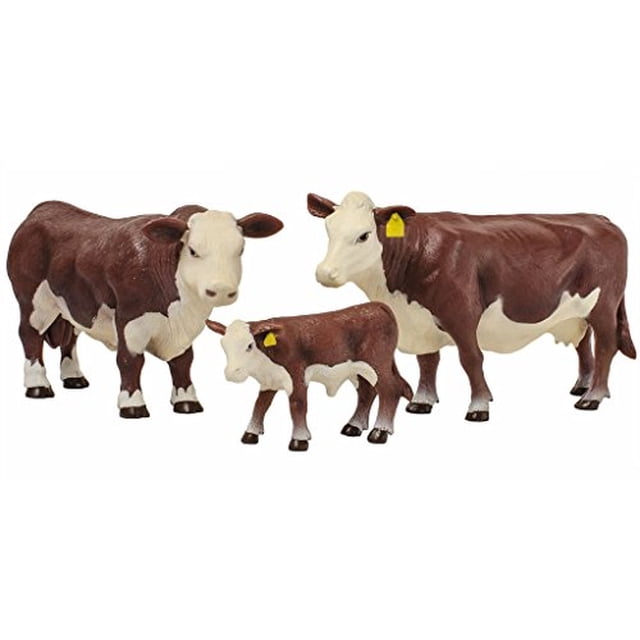 Little Buster Toys Hereford Becerro - Ternero realista, escala 1/16 Little Buster Toys Little Buster Toys