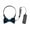Blue, variant on Aojekbee Men Light-up Bow Tie, LED Bow Tie Christmas Halloween Necktie Costume Accessories Gift