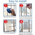 thumbnail image 7 of UHIAGREE 2in x 16.4ft Window Screen Repair Tape, Strong Adhesive & Waterproof Mesh Patch (Black), 7 of 7