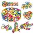 thumbnail image 3 of Magnetic Blocks Building Toys Tiles for Kids Pastel Color 100 Piece, 3 of 7
