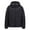 Black, variant on Xmyrz Mens Jacket Thin Parkas Comfy Plus Size Holiday Long Sleeve Padded Solid Warm Slim Fit Men'S Coats Outerwear Jacket