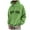 Green, variant on Cuoff Hoodies Sweatshirt Winter Loose Printed Casual Fashion Sports Hoodies for men Yellow 5X