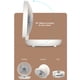 thumbnail image 5 of Mini ventilador plegable recargable USB • Ventilador portátil colgable con batería de 3000mAh • 3 velocidades para viajes, oficina o hogar, 5 of 9