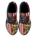 thumbnail image 2 of Firefighter Honor Respect Courage Shoes Sneakers Black Size 12, 2 of 7