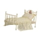 thumbnail image 4 of Modelo de cama 1:6, cama en miniatura, modelo de decoración de muebles, decoración de casa de muñecas, accesorios, muebles de dormitorio con cama en A, 4 of 9