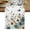 White, variant on Farmhouse Teal Tulips Table Runner 72 Inches Long,Dining Table Runners Dresser Scarves,Vintage Floral Spring Summer Blue Kitchen Coffee Tablerunner for Tabletop Party Birthday Holiday Wedding 13"x72"