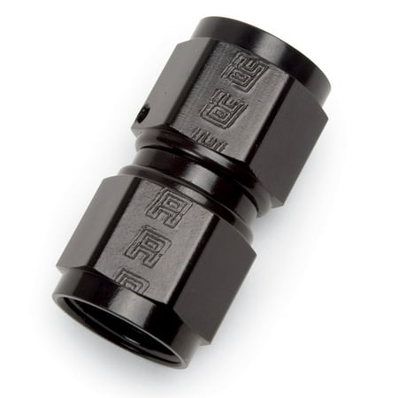 Russell 640003 Black Straight Swivel Coupler