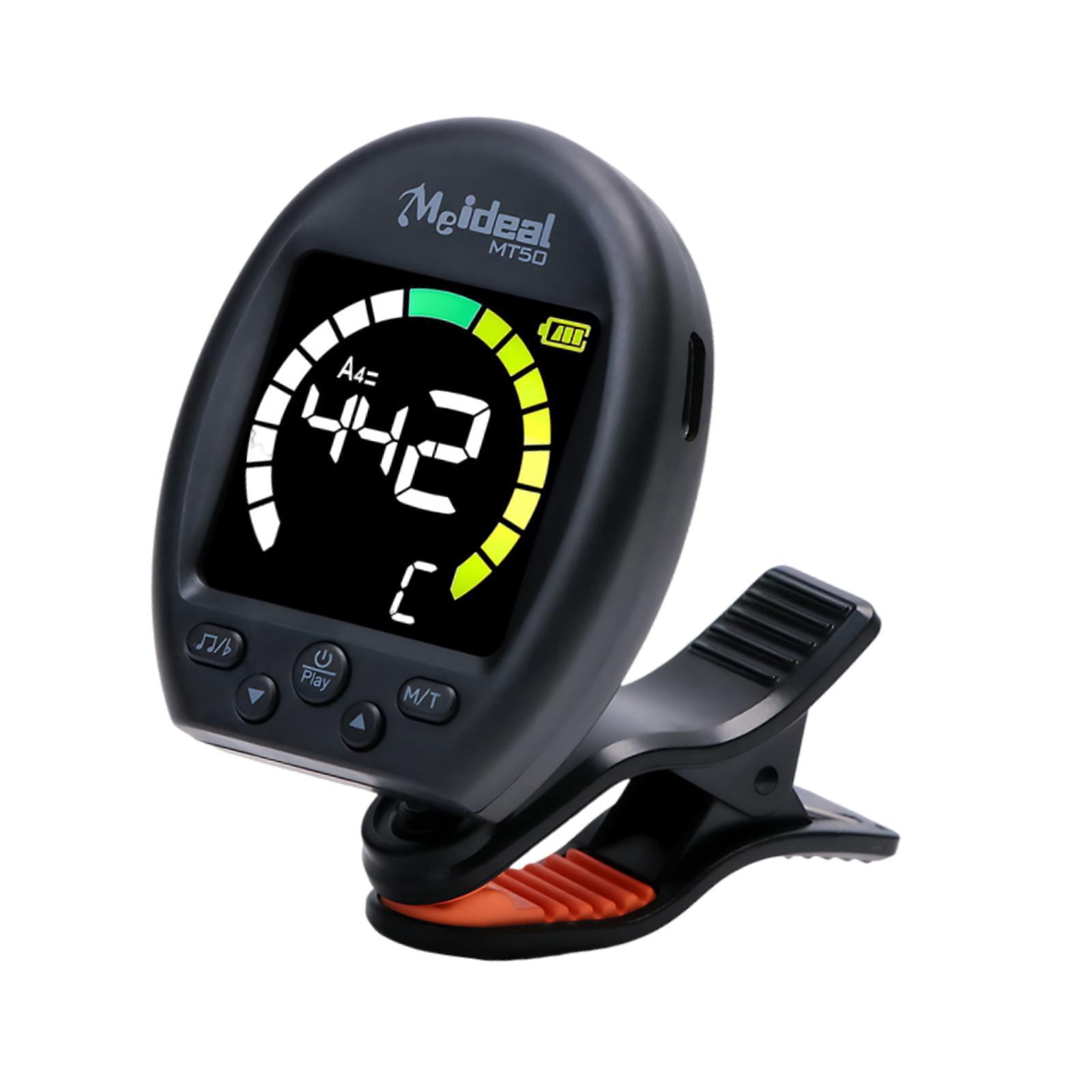 Guitar Tuner Violin Ukulele 360 Degree Rotating Function for Instrument Players and Students