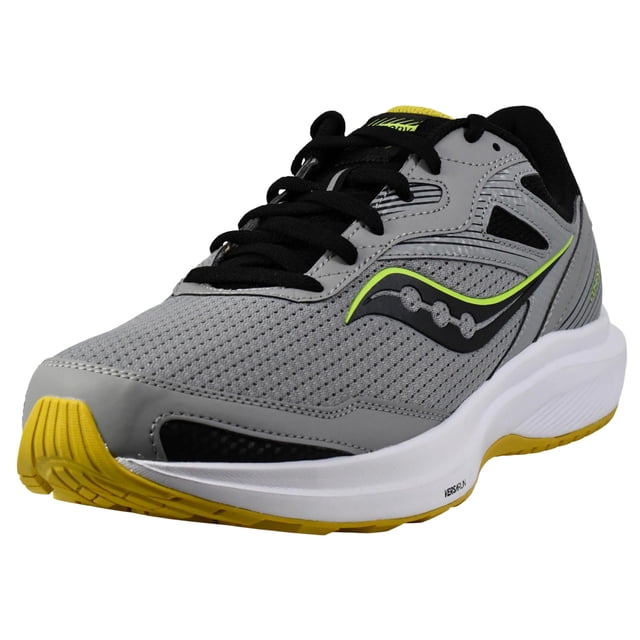 Zapatillas para correr Saucony Cohesion 16 para hombre, Fossil/Sulph, talla 11 ancho