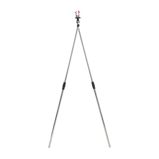 EOTVIA Fishing Rod Ground Holder Portable Telescopic Stretchable Fishing Rod Stand For Outdoor,Telescopic Rod Holder,Stainless Steel Rod Stand