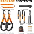 thumbnail image 6 of Resistance  Kit, Suspension Trainer Straps with Adjustable Extension, Door Anchor, and Carry Bag - Strength  Equipment for Full  Bodyweight Workouts at  or Outdoors, 6 of 6