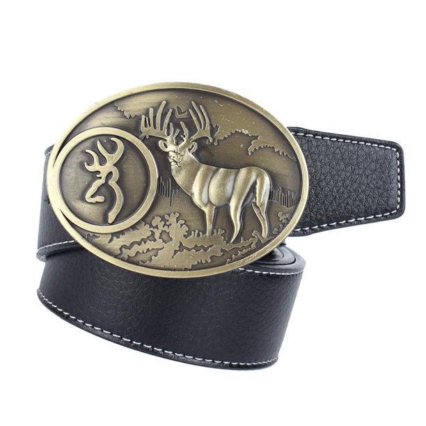hombres mujeres cinturón cinturón cinturón de cuero con hebilla de bronce , se describe Sunnimix Cinturón de cintura de las mujeres