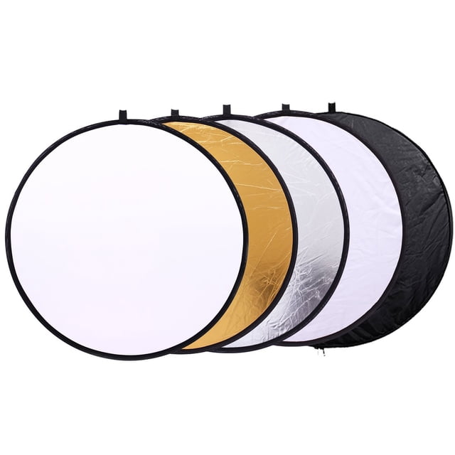 Reflector fotográfico Konseen 5 en 1 de 30 cm con bolsa