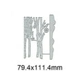 thumbnail image 2 of Tree Trunk Winter Metal Die Cuts,Winter Snowflake Star Flower Leaf Tree Cutting Dies Cut Stencils for DIY Scrapbooking Album Decorative Embossing Paper Dies for Card Making, 2 of 7