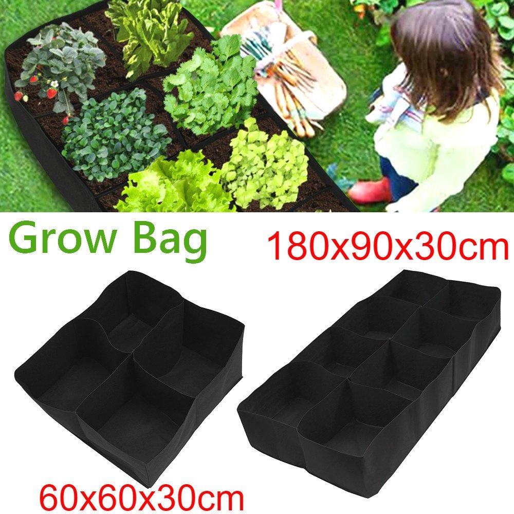 Willstar 1/2PCS Plant Bed Garden Flower Planter Elevated