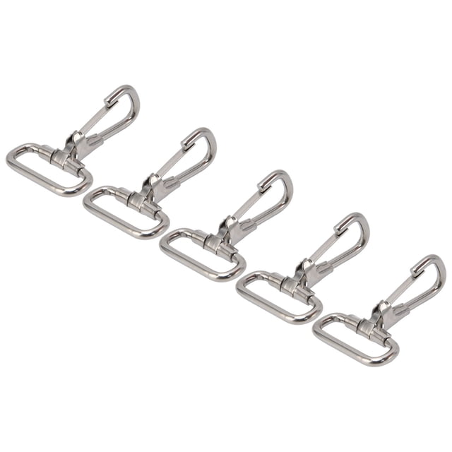 Ganchos a presión de Acero inoxidable Jadeshay 5 piezas 304 accesorios de Hardware para equipaje suministros para exteriores multifuncionales