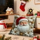 thumbnail image 5 of Juego de Almohadas Navideñas con Árbol de Navidad, Reno, Muñeco de Nieve, Sofá Decorativo, Ambiente de Lino., 5 of 6