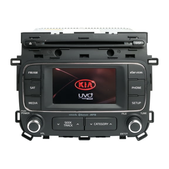 Restored 2014-2016 Kia Forte AM FM MP3 w/ CD Bluetooth and SiriusXM Ready 96160-A7100WK (Refurbished)