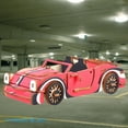 thumbnail image 4 of Wooden Painted 3D Bus Ambulance Race Car Puzzles DIY Assembly Education Kids Toy, 4 of 10