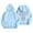 Light Blue, variant on XINXIAOO Womens Hoodies Long Sleeve Womens Pullover Sweatshirts Cute Hoodies Light Purple Hoodie Women Fall Clothes Comfy Clothes for Women