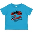thumbnail image 3 of Inktastic My Cousin Loves Me with Cute Ladybugs Boys or Girls Baby T-Shirt, 3 of 5