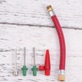 thumbnail image 1 of OULII 5Pcs Football Pump Adaptor Plastic Inflate Tyres Sports Equipment, 1 of 4