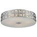 thumbnail image 2 of 81081/4-Elk Lighting-Wickham - Four Light Flush Mount  Chrome Finish with Clear Crystal, 2 of 2